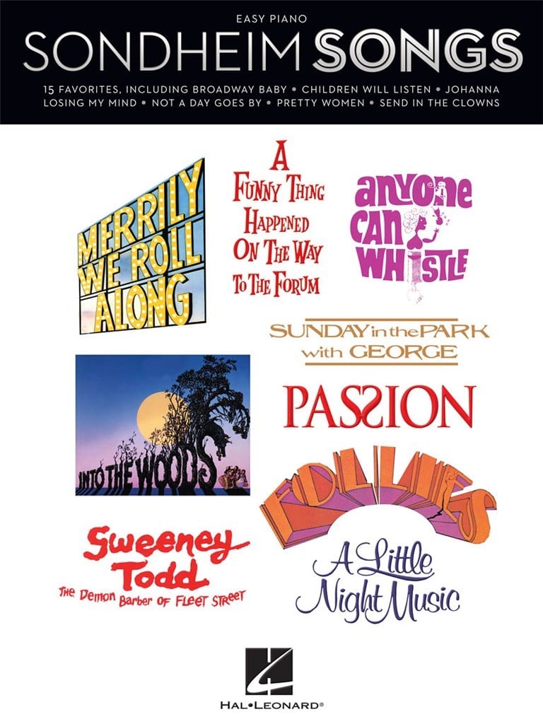 Sondheim Songs For Easy Piano